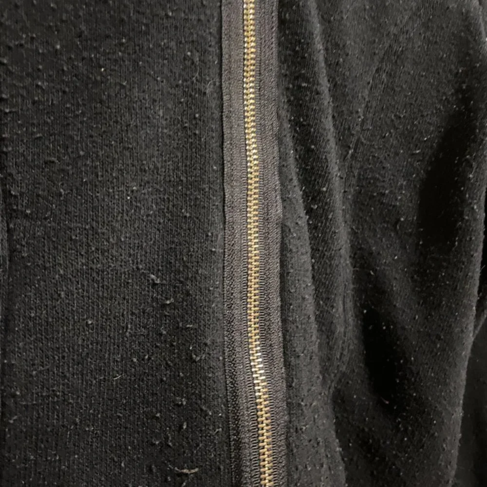 REI Black Fleece Zip Up Sweatshirt - Picture 4 of 5